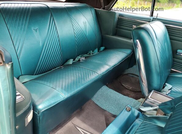 237675P223318 1965 PONTIAC GTO Синий Вид задних сидений