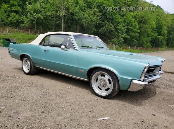 237675P223318 1965 PONTIAC GTO Синий Передняя правая четверть