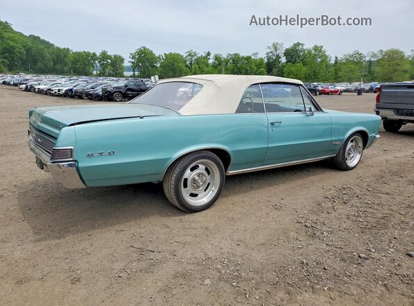237675P223318 1965 PONTIAC GTO Синий Задняя правая четверть