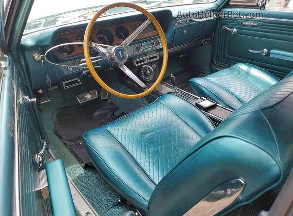 237675P223318 1965 PONTIAC GTO Синий Вид панели приборов