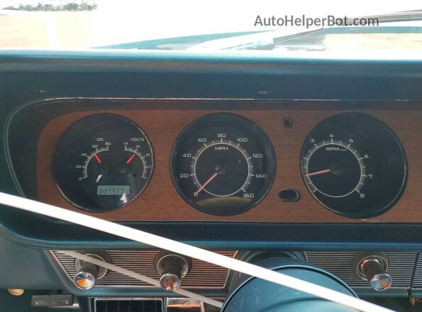 237675P223318 1965 PONTIAC GTO Синий Вид щитка приборов