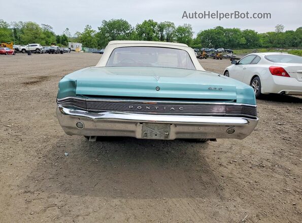 237675P223318 1965 PONTIAC GTO Синий Вид сзади