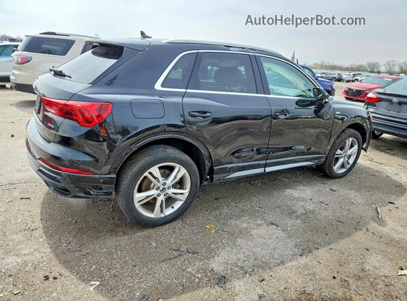 WA1EECF33M1059953 2021 AUDI Q3 Black Front right
