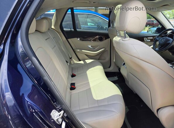 WDC0G4JB8KV170173 2019 MERCEDES-BENZ GLC-CLASS Синий Вид салона спереди