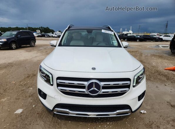 W1N4M4GB1MW088847 2021 MERCEDES-BENZ GLB-CLASS Белый Вид сзади