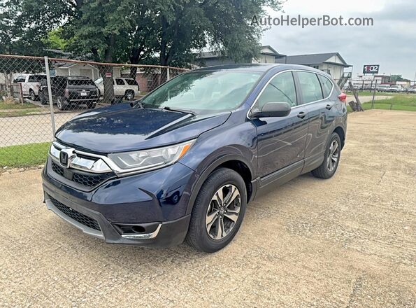 2HKRW6H31JH223174 2018 HONDA CR-V Синий Задняя правая четверть