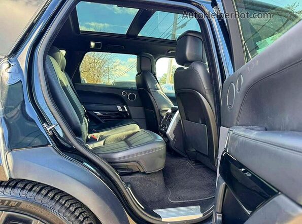 SALWS2SU1KA866425 2019 LAND ROVER RANGE Черный Вид салона спереди