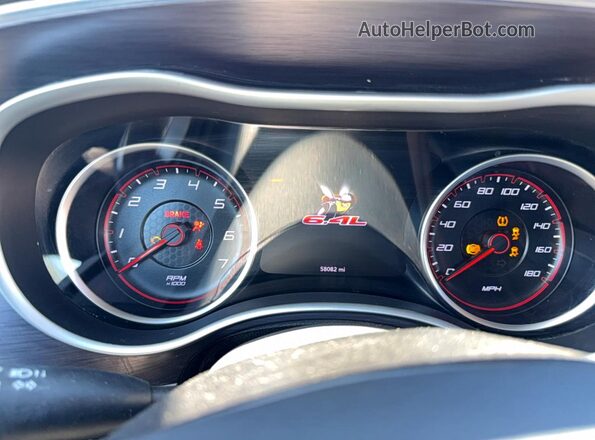 2C3CDXGJ7JH253164 2018 DODGE CHARGER Gray ხელსაწყოთა პანელის ხედი