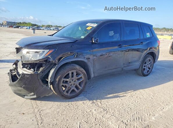 5FNYF8H53NB025371 2022 HONDA PASSPORT Черный Задняя левая четверть
