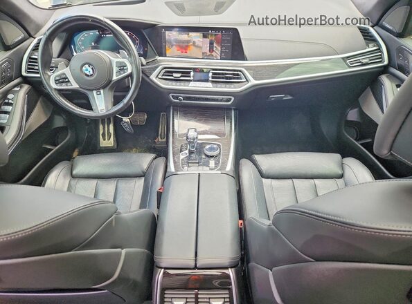 5UXCX6C08M9H52376 2021 BMW X7 Черный Вид щитка приборов