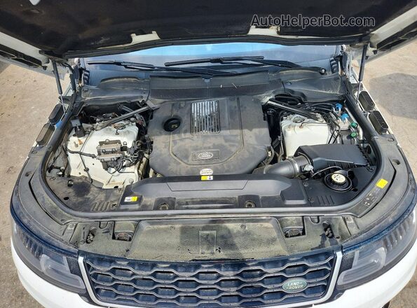 SALWR2RK4KA816876 2019 LAND ROVER RANGE Белый Вид подкапотного пространства