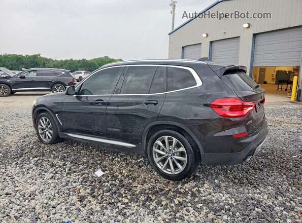 5UXTR7C50KLE94916 2019 BMW X3 Черный Задняя правая четверть