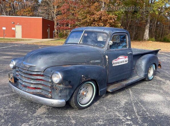 9HPA2092 1950 CHEVROLET 3100 Серый Задняя правая четверть