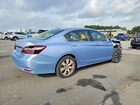 2017 Honda Accord Hybrid Exl Blue vin: JHMCR6F56HC007858