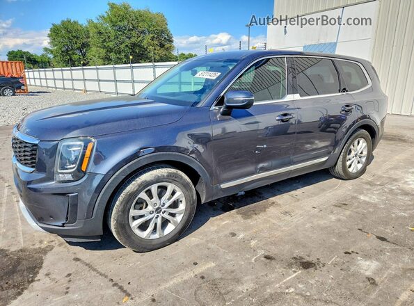 5XYP24HC1NG202118 2022 KIA TELLURIDE Серый Задняя левая четверть