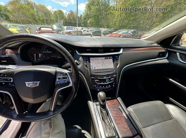 2G61M5S32K9115157 2019 CADILLAC XTS Black Widok tylnych siedzeń