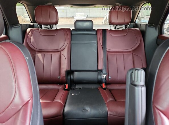 SAL1L9FU6PA125169 2023 LAND ROVER RANGE Белый Вид задней части салона