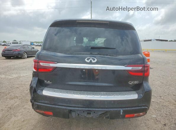 JN8AZ2NF4K9685982 2019 INFINITI QX80 Black Вид салону спереду