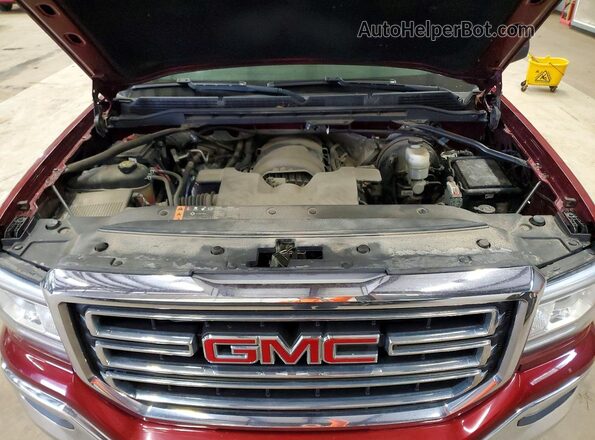 1GTV2MEC5HZ141860 2017 GMC SIERRA Красный Вид задней части салона