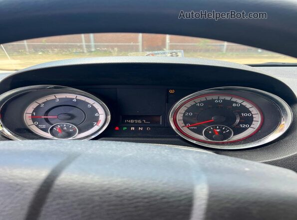 2C4RDGBG3GR342217 2016 DODGE GRAND Белый Вид панели приборов