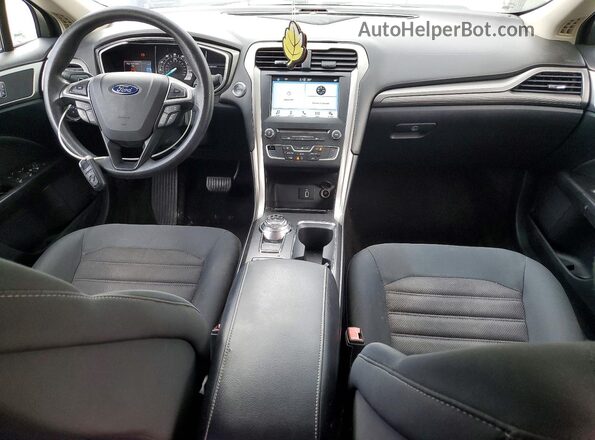 3FA6P0HD8HR290373 2017 FORD FUSION Золотой Вид щитка приборов