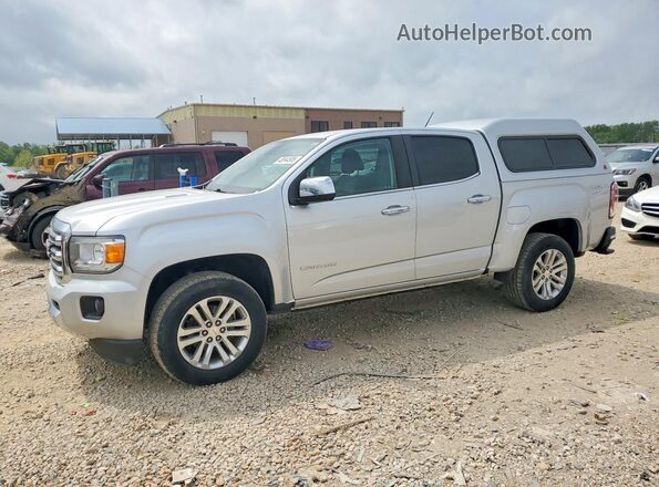 1GTP6DE16J1243605 2018 GMC CANYON Серебряный Задняя левая четверть