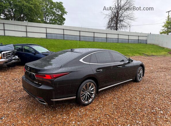 JTHD51GF1M5008943 2021 LEXUS LS500 Черный Вид спереди