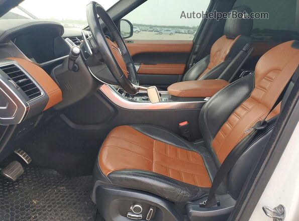 SALWV2FV7HA146159 2017 LAND ROVER RANGE White Widok deski rozdzielczej