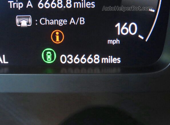19UDE4H30RA029547 2024 ACURA INTEGRA Black Widok zestawu wskaźników
