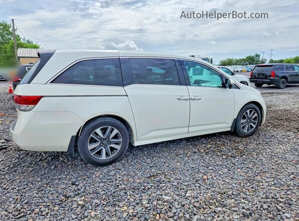 5FNRL5H97GB031529 2016 HONDA ODYSSEY Белый Передняя правая четверть