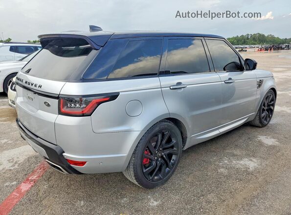 SALWV2SV1JA401609 2018 LAND ROVER RANGE Серебряный Передняя правая четверть