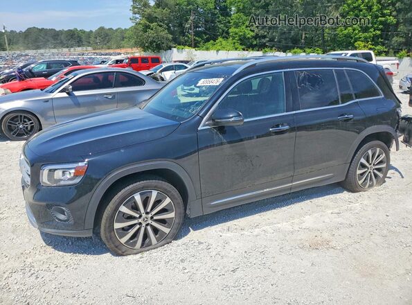 W1N4M4HB2NW259993 2022 MERCEDES-BENZ GLB-CLASS Черный Передняя левая четверть