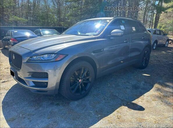 SADCK2BVXHA491148 2017 JAGUAR F-PACE Серый Задняя правая четверть