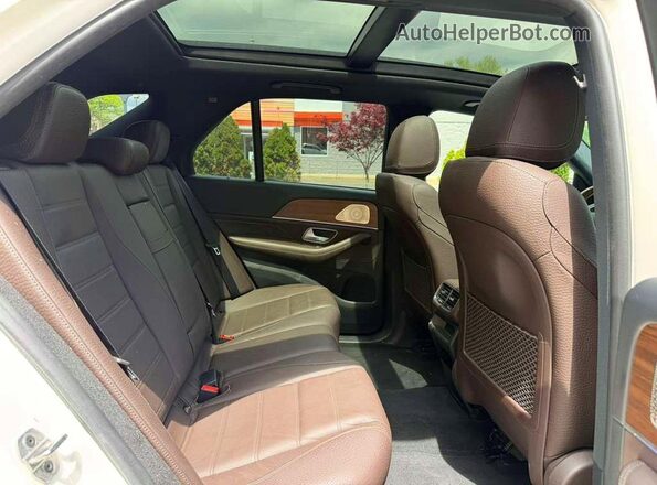 4JGFB4KBXNA774974 2022 MERCEDES-BENZ GLE White Вид задніх сидінь