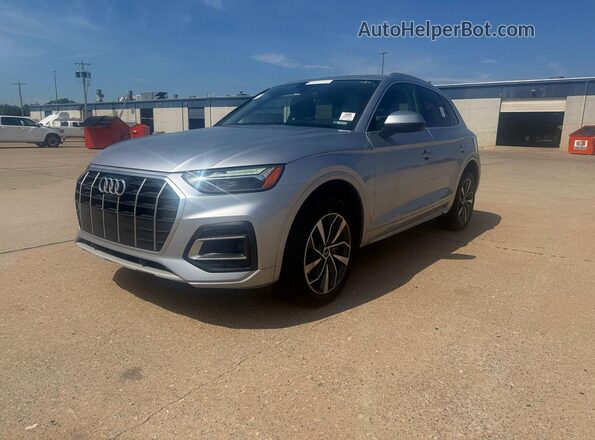 WA1BAAFY2M2050718 2021 AUDI Q5 Серебряный Задняя правая четверть