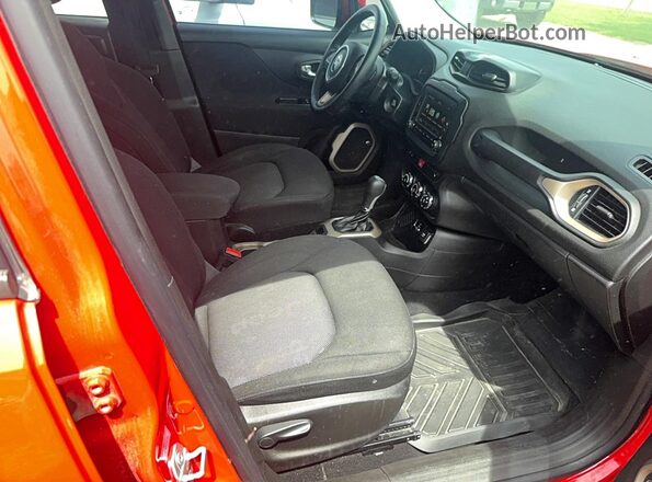 ZACCJABT8GPC75076 2016 JEEP RENEGADE Red Rear view