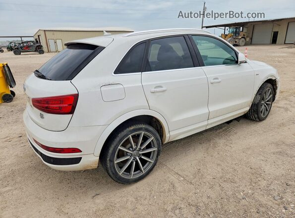 WA1HCCFS5JR032020 2018 AUDI Q3 Белый Передняя правая четверть