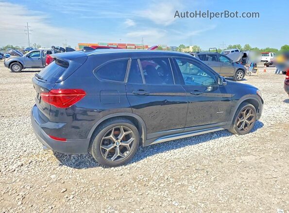 WBXHT3C33J5K29491 2018 BMW X1 Black Front right