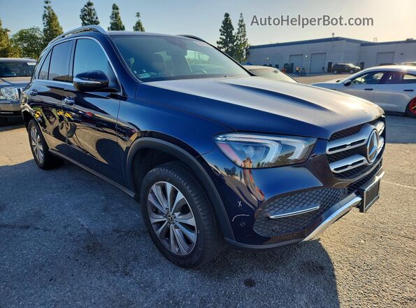 4JGFB4JB0LA114215 2020 MERCEDES-BENZ GLE Синий Вид спереди