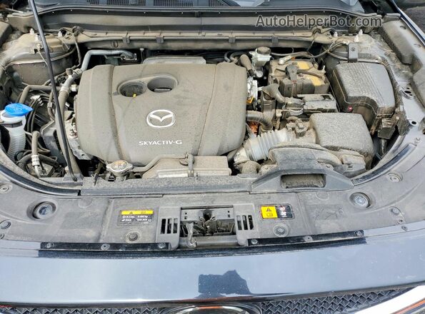 JM3KFABM9M0416266 2021 MAZDA CX-5 Black Widok naklejki z numerem VIN