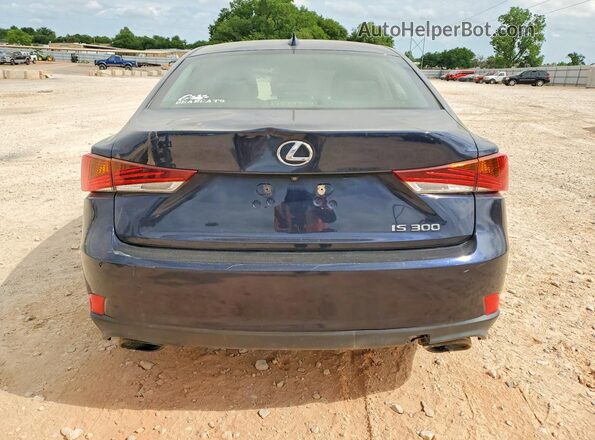 JTHBA1D25K5093643 2019 LEXUS IS Blue Սալոնի դիմացի տեսք