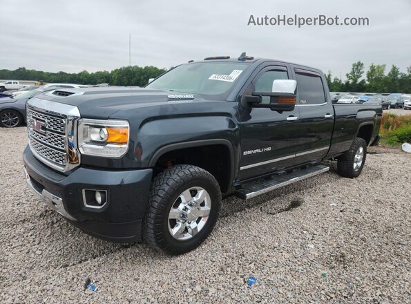 1GT42YEYXJF130861 2018 GMC SIERRA Черный Передняя левая четверть