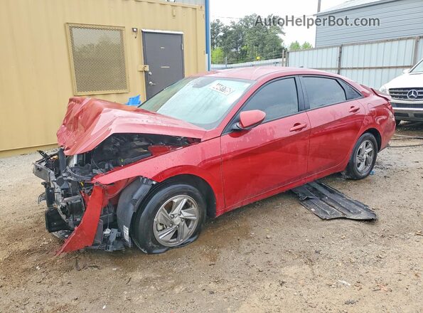 KMHLL4DGXSU968729 2025 HYUNDAI ELANTRA Красный Передняя левая четверть