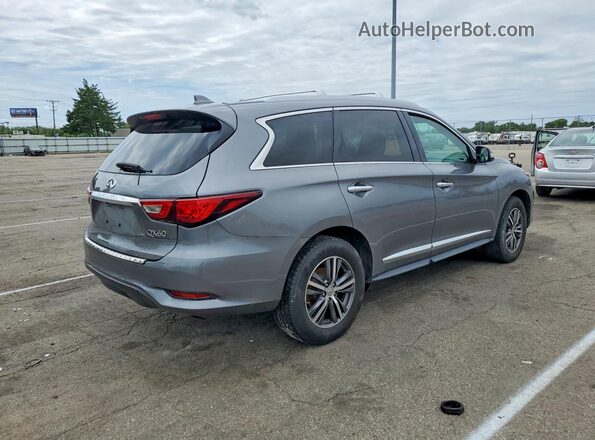 5N1DL0MM4HC510475 2017 INFINITI QX60 Charcoal Przód prawy
