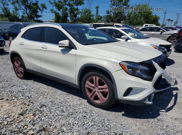 WDCTG4GB1HJ284987 2017 MERCEDES-BENZ GLA Beige Vista frontal