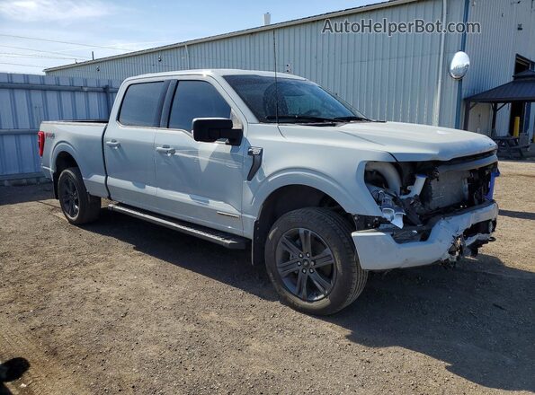 1FTFW1ED4PFA67539 2023 FORD F150 Серый Передняя правая четверть