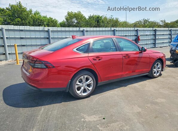 1HGCY1F24SA019752 2025 HONDA ACCORD Red Przód prawy