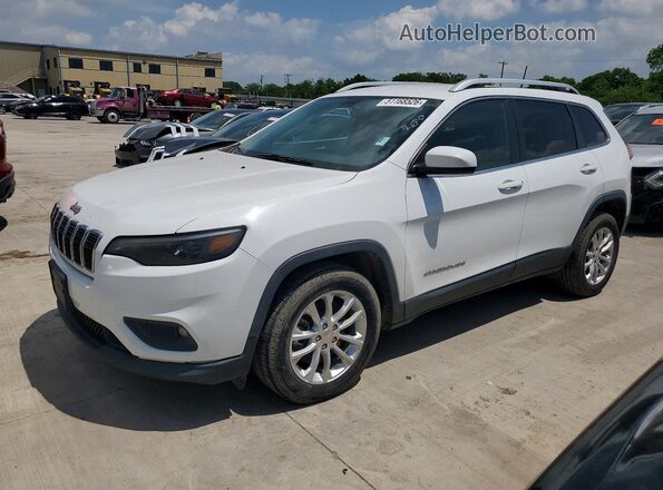 1C4PJLCB8KD474235 2019 JEEP CHEROKEE Белый Передняя левая четверть