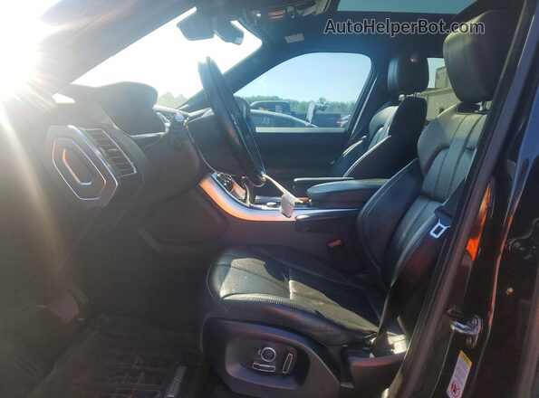 SALWR2FV0HA134939 2017 LAND ROVER RANGE Black Widok deski rozdzielczej
