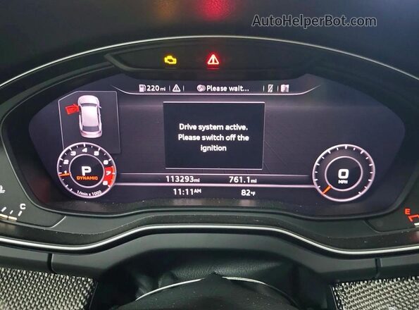 WA1C4AFY7J2123766 2018 AUDI SQ5 Black Vista del cuadro de instrumentos